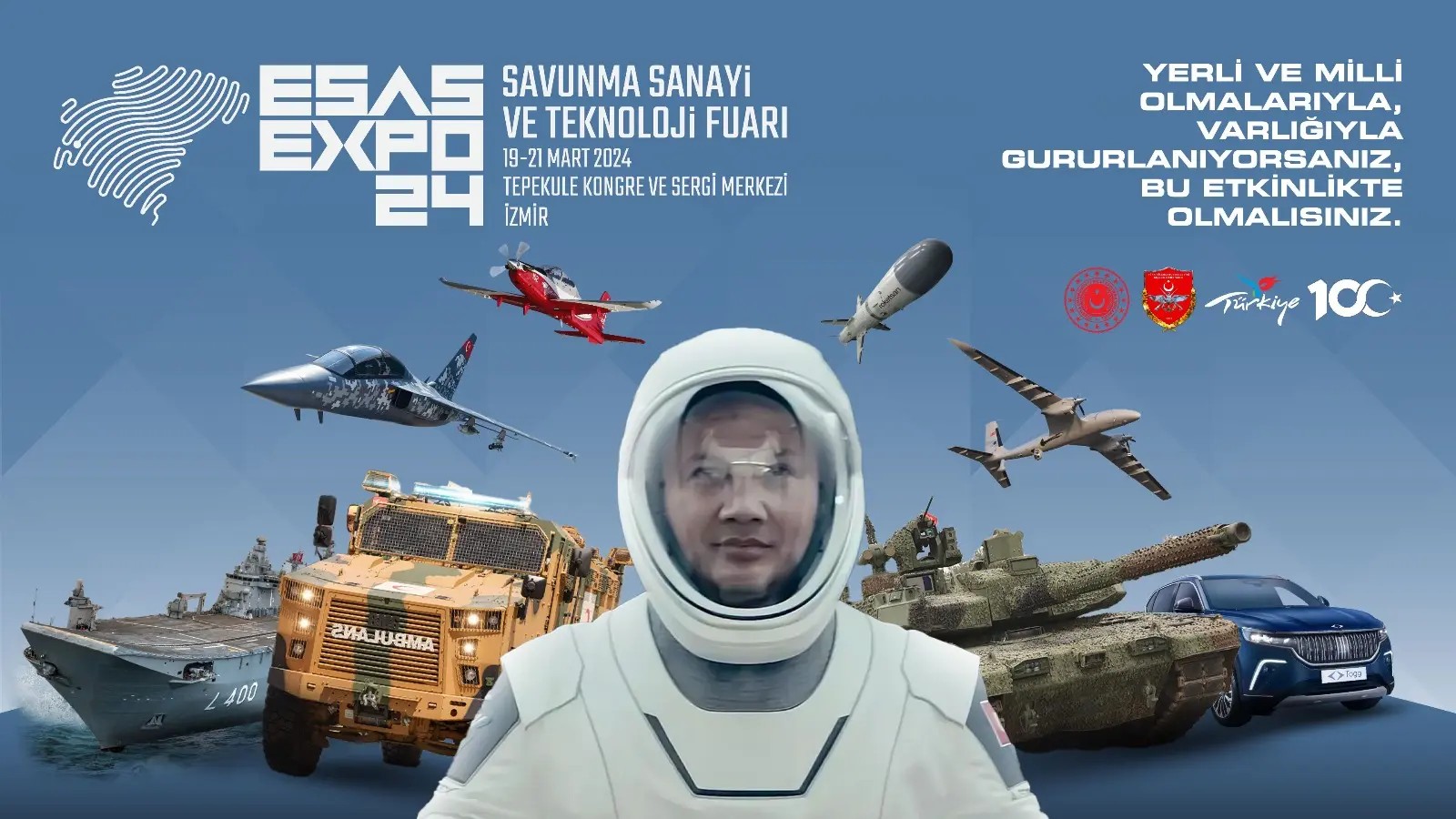 Savunma Sanayi Ve Teknoloji Fuarı 19-21 Mart 2024 Tepekule Kongre Merkezi İzmir